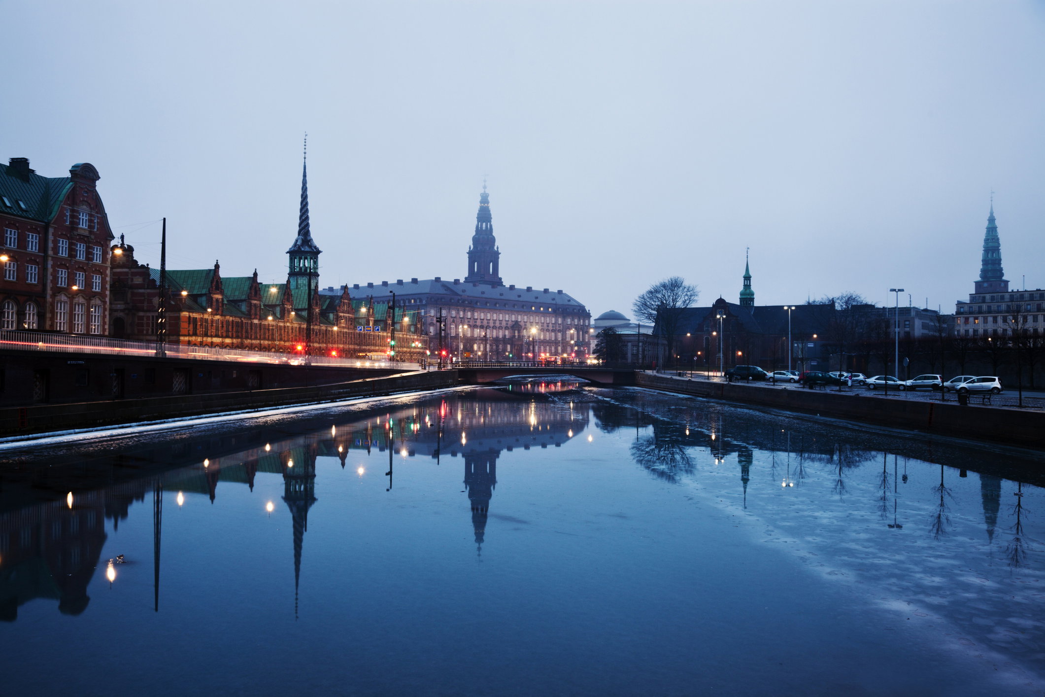Kopenhaga - widok na miasto