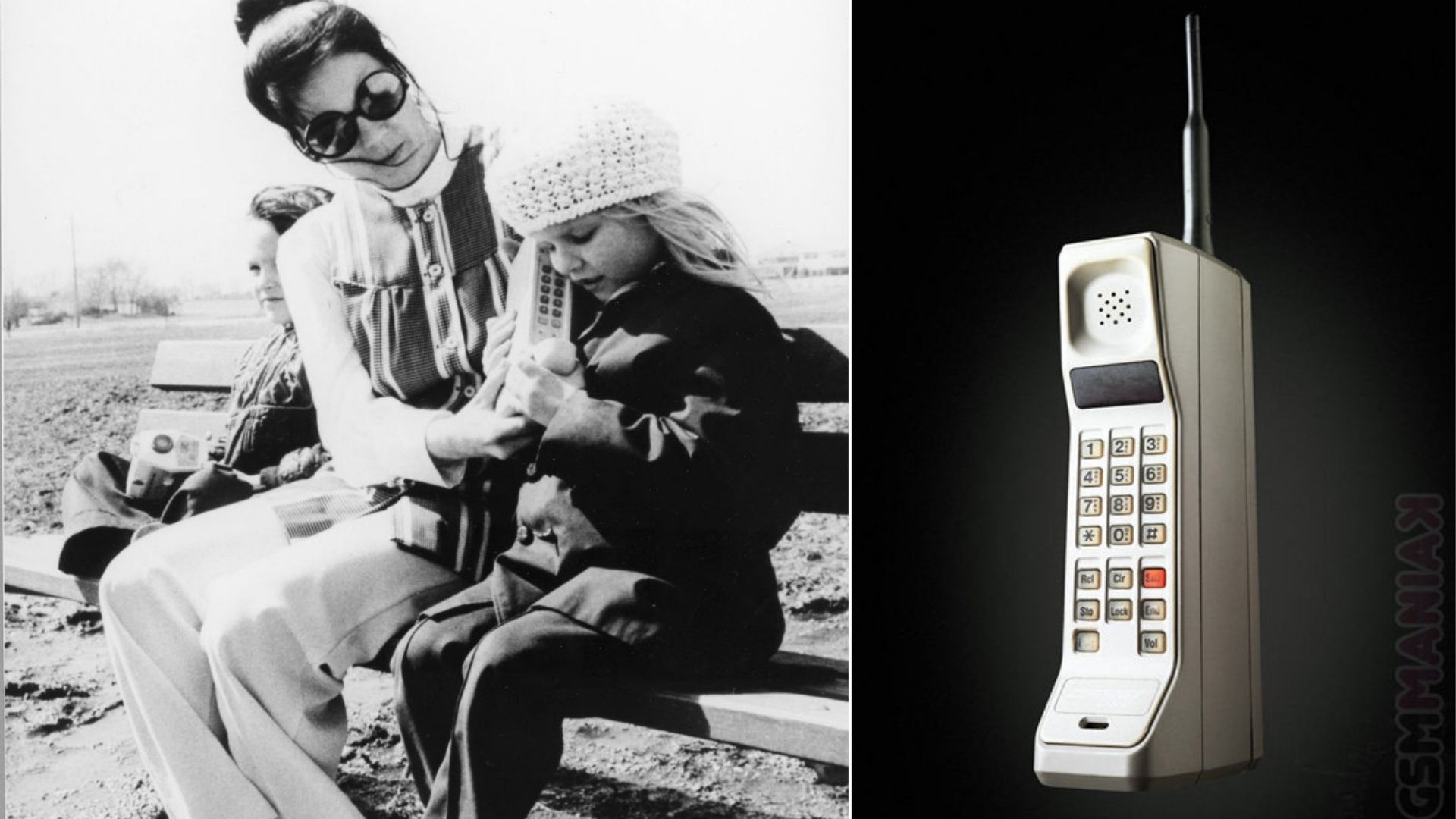 pierwszy telefon komórkowy