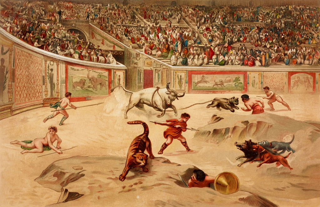 Gladiatorzy – szokujące informacje na temat życia i walk gladiatorów w Starożytnym Rzymie (fot. Icas94 / De Agostini via Getty Images)
