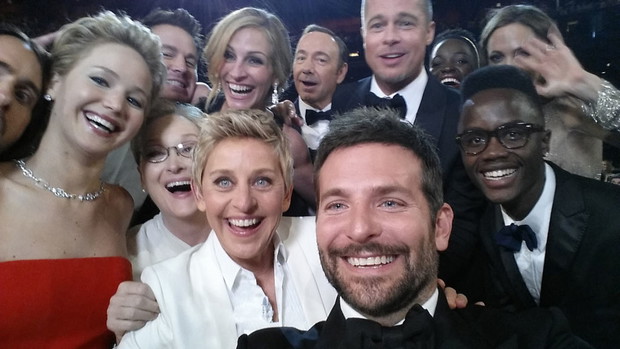 Wspólne selfie gwiazd Hollywood