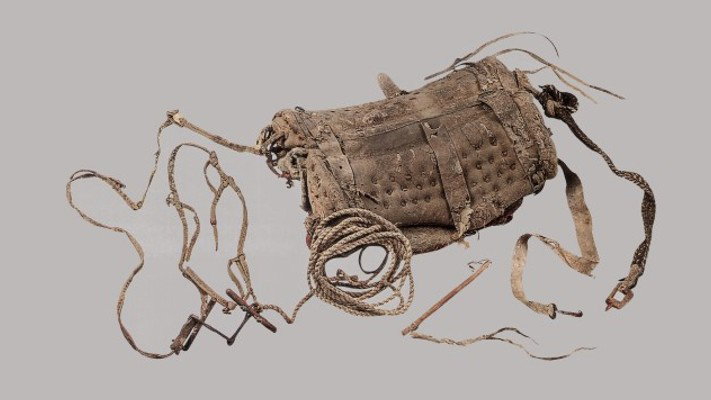 Skórzane siodło