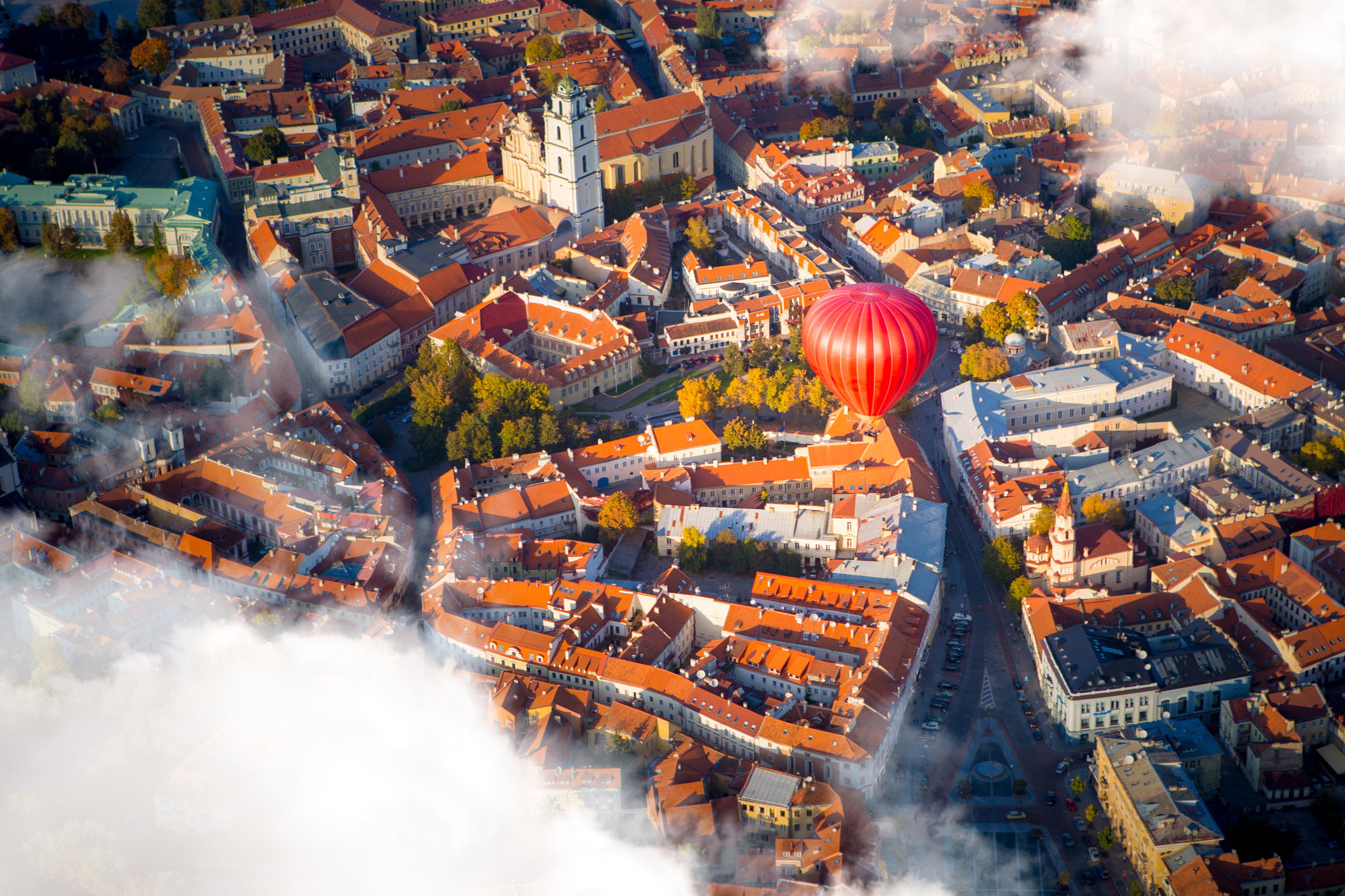 Wilno Litwa Balon