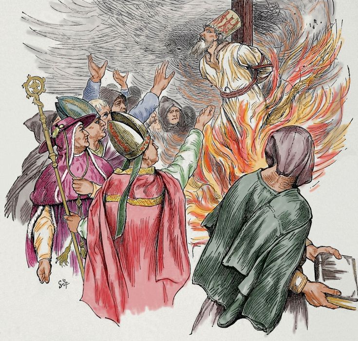 Jan Hus to nie tylko kaznodzieja i reformator Kościoła. Jego poglądy ukształtowały czeskie społeczeństwo (fot. PHAS/Universal Images Group via Getty Images)