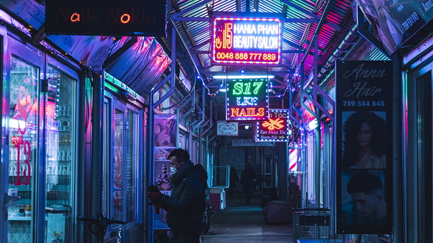 Cyberpunkowa Warszawa
