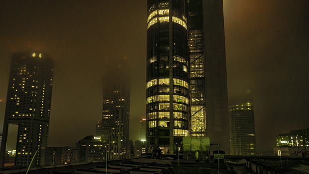 Cyberpunkowa Warszawa