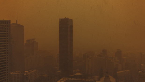 Cyberpunkowa Warszawa