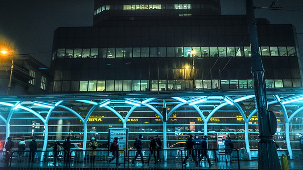 Cyberpunkowa Warszawa