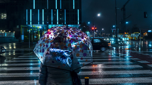 Cyberpunkowa Warszawa