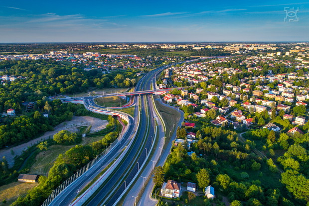 Lublin z lotu ptaka