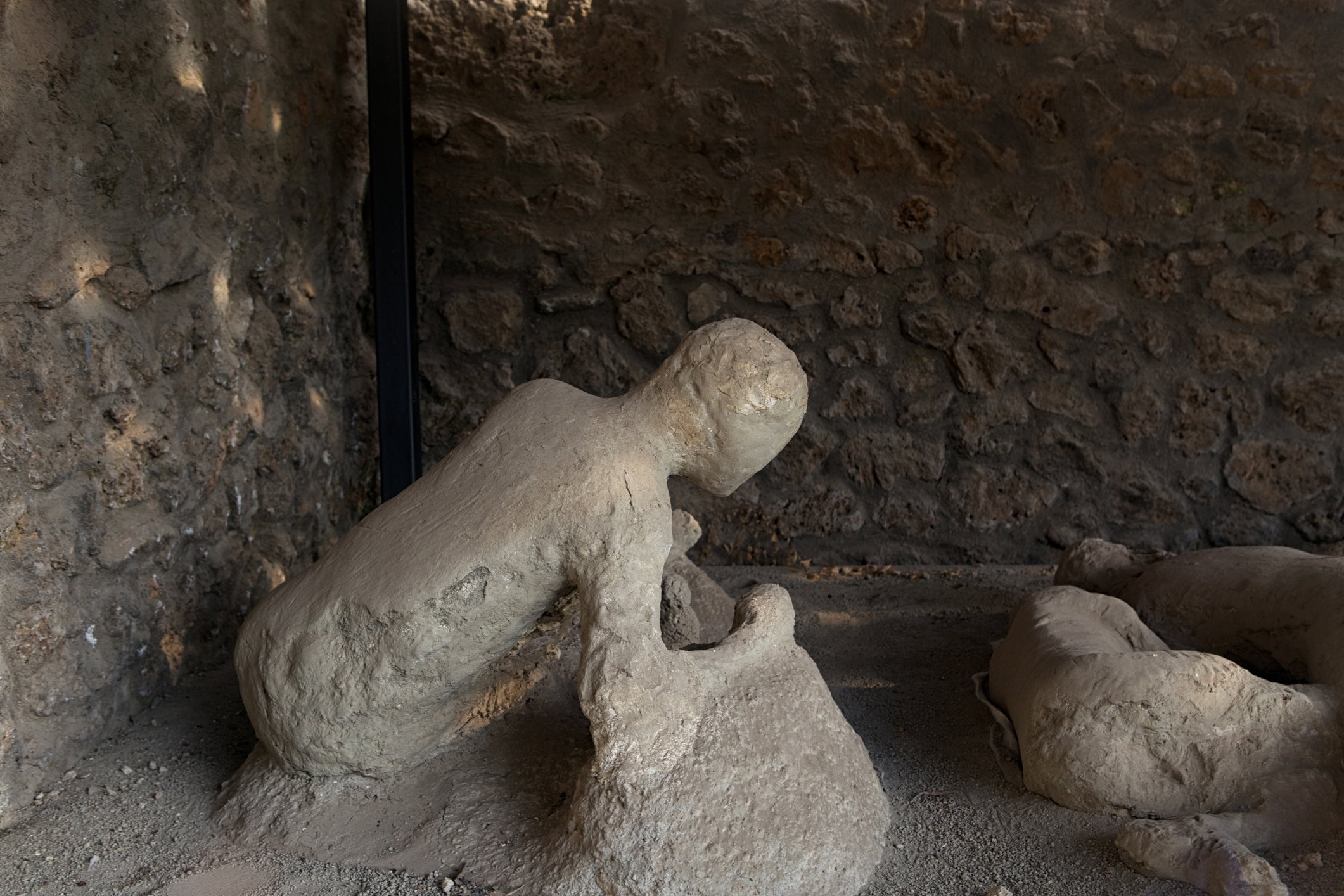 Ofiary erupcji wulkanu w Pompejach