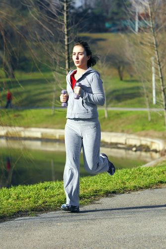 jogging