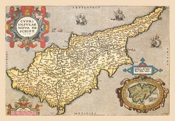 Mapa Cypru