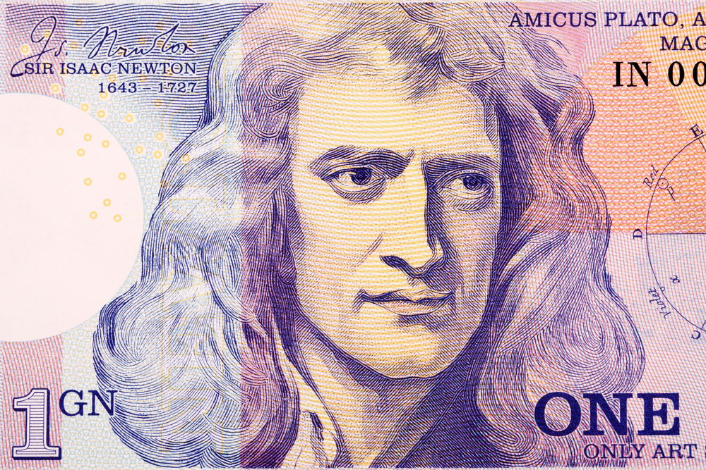 Sir Isaac Newton zajmował się nie tylko matematyką i fizyką. Przez dziesiątki lat badał też Biblię (fot. Shutterstock)
