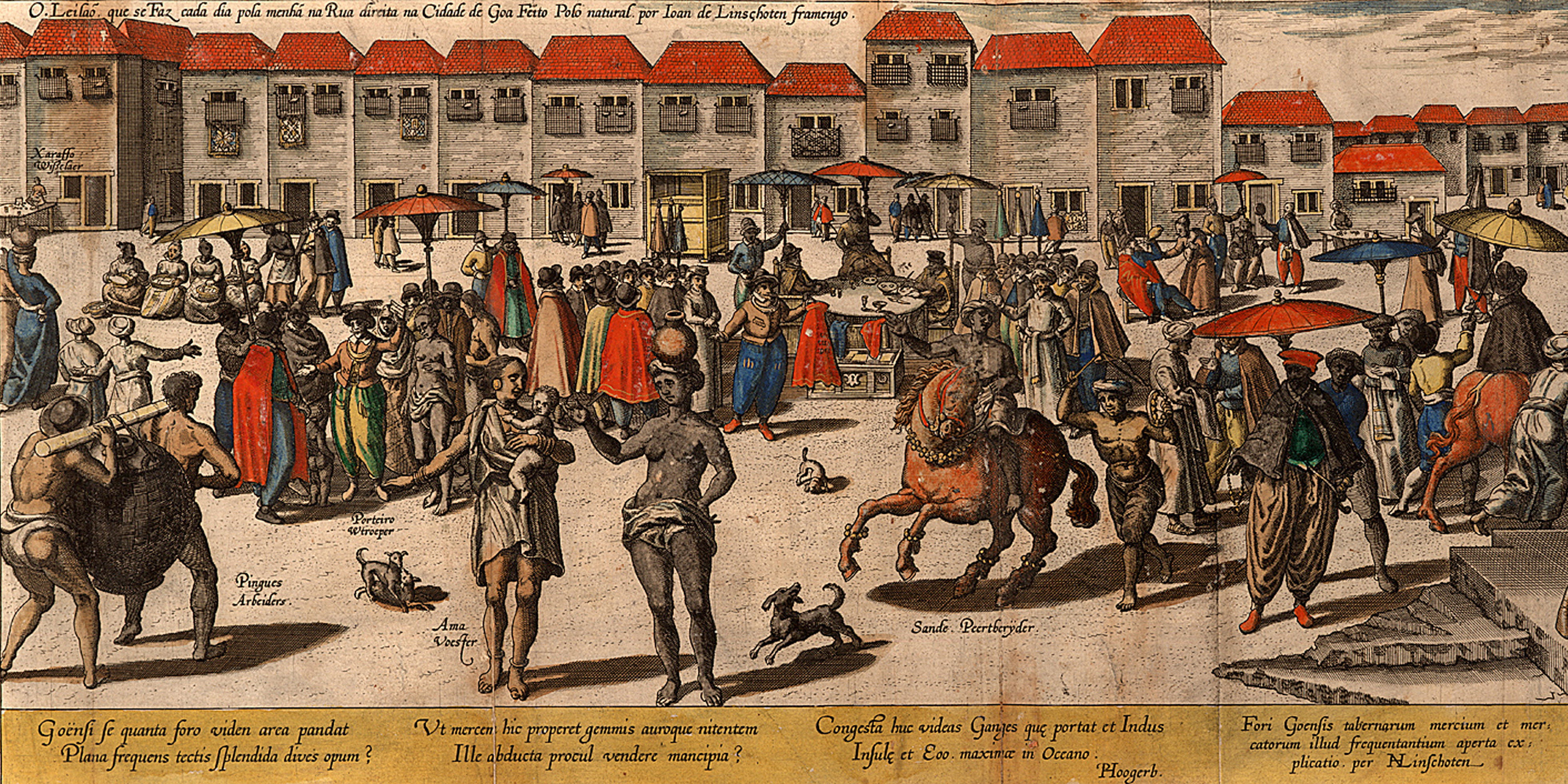 Kolonializm w XIX wieku – jak wyglądała konkurencja o tereny i zasoby? (ryc. Jan Huygen van Linschoten, Wikimedia Commons, CC-Zero)