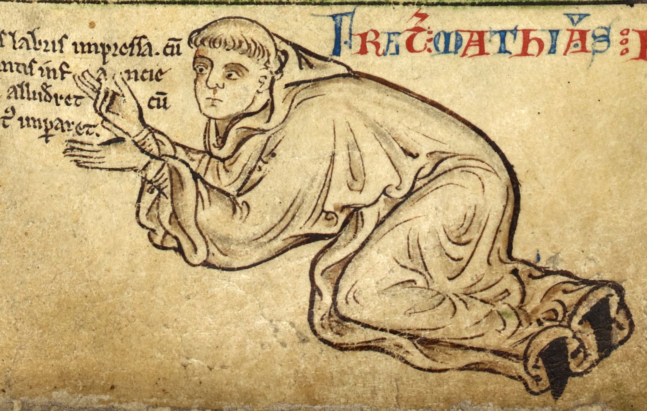 Zakony w średniowieczu – historia, struktura i rola zakonów (ryc. Matthew Paris (c.1200-1259). Photograph by the British Library, Wikimedia Commons, public domain)