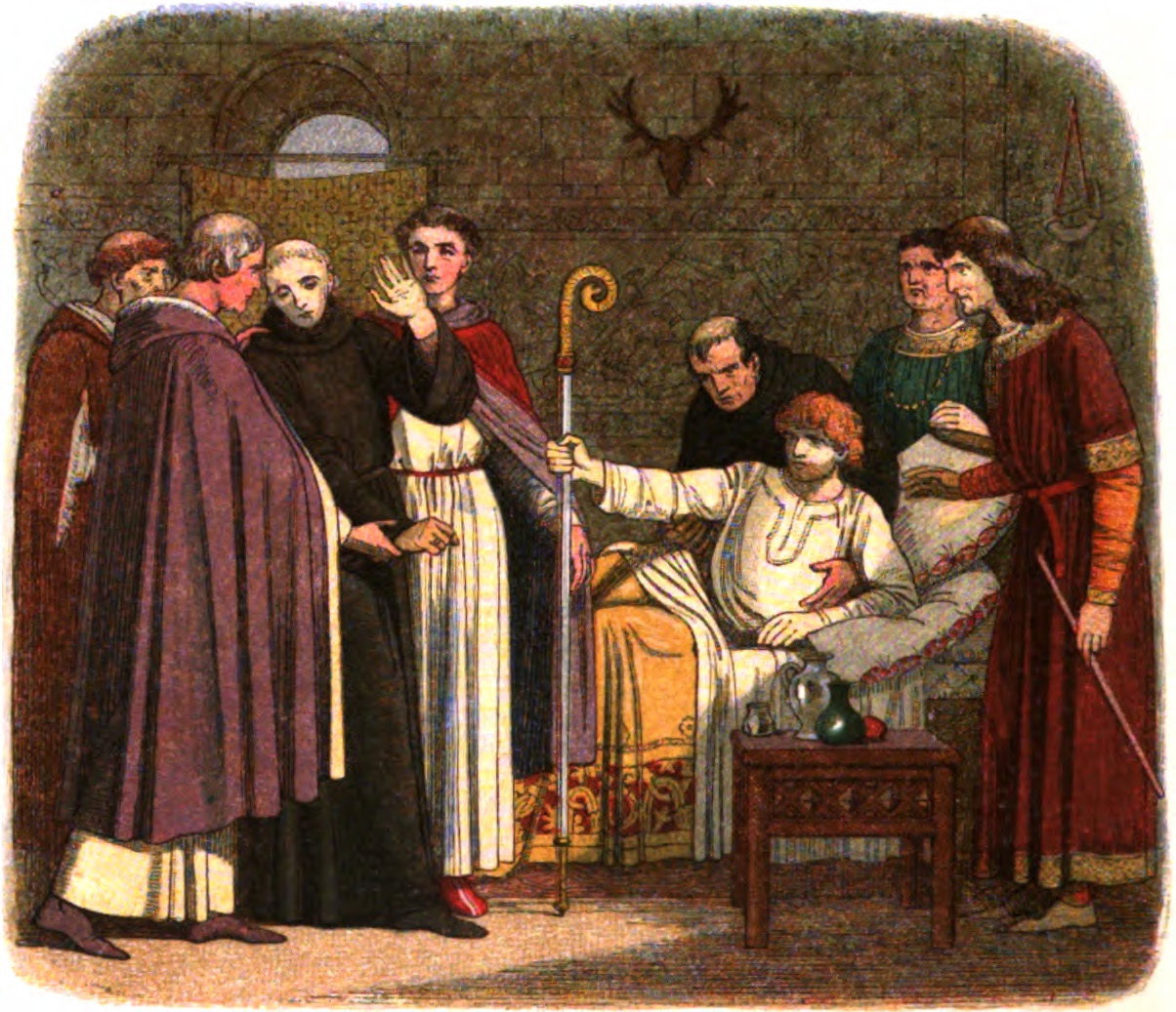Filozofowie średniowiecza – najważniejsi myśliciele i ich tezy (ryc. James William Edmund Doyle, Wikimedia Commons, public domain)