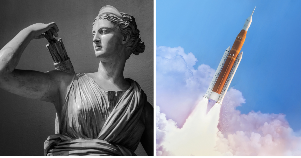 Artemida, grecka bogini, którą spopularyzowała NASA