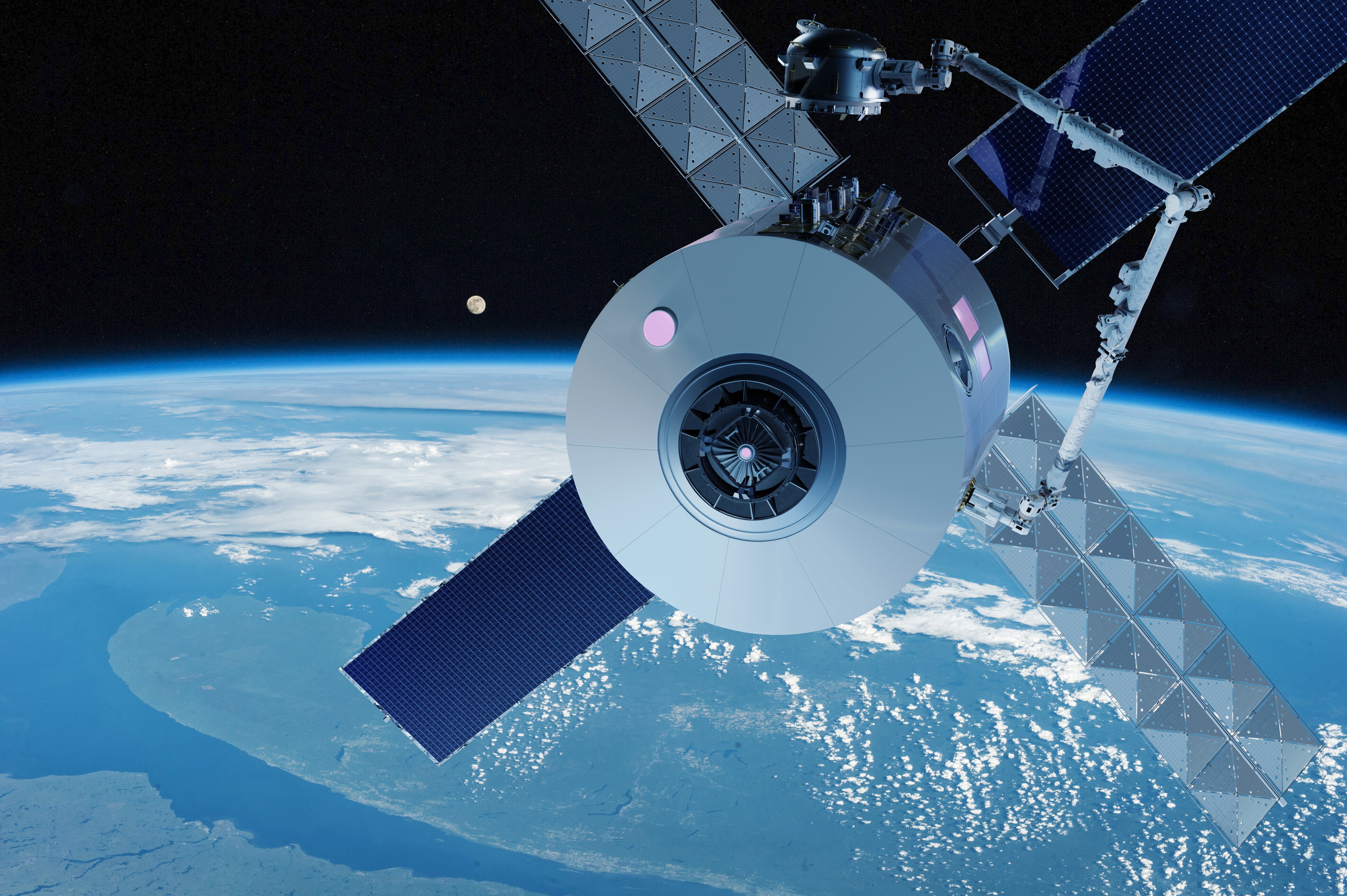 Europejczycy chcą mieć własną stację orbitalną – Starlab. ESA właśnie podpisała w tej sprawie umowę (ryc. Starlab Space LLC)