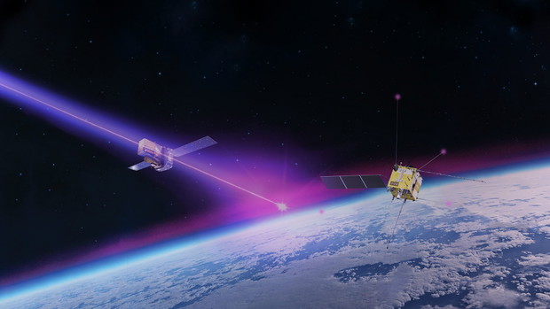 Najsilniejszy rozbłysk gamma, jaki dotarł z dalekiego kosmosu, wstrząsnął atmosferą Ziemi. Co go wywołało? (ryc. ESA/ATG Europe; CC BY-SA 3.0 IGO)