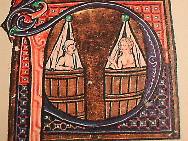 Higiena w średniowieczu - codzienne zwyczaje i wyzwania (ryc. Wikimedia Commons, CC-Zero)
