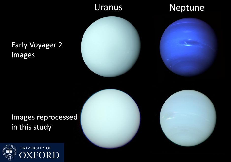 Planetarne bliźniaki? Uran i Neptun są do siebie znacznie bardziej podobne, niż dotychczas sądzono (fot. Patrick Irwin)
