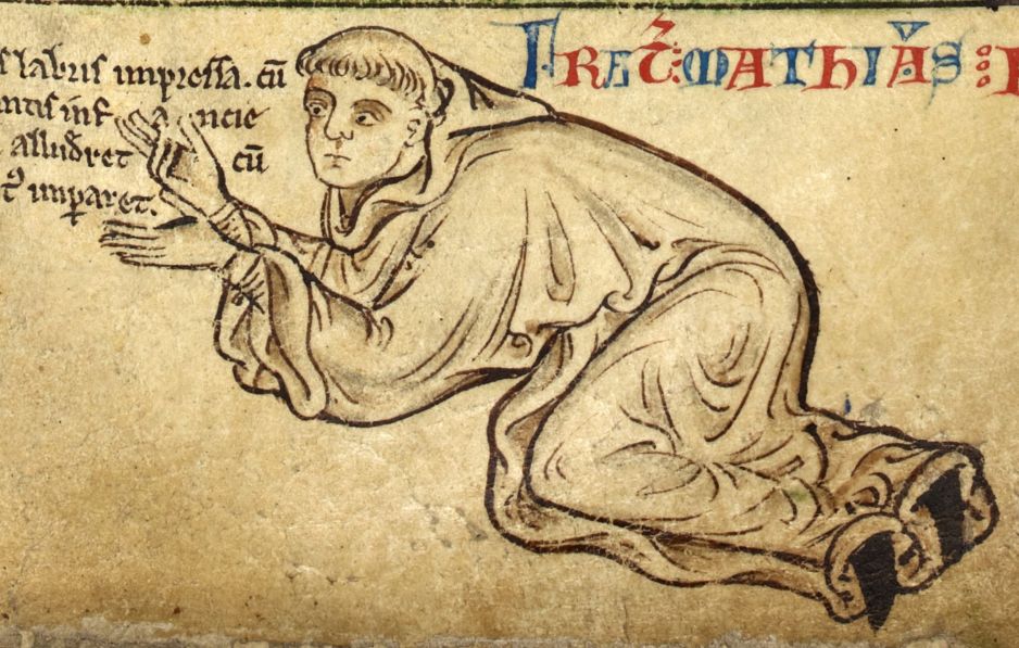 Zakony w średniowieczu – historia, struktura i rola zakonów (ryc. Matthew Paris (c.1200-1259). Photograph by the British Library, Wikimedia Commons, public domain)
