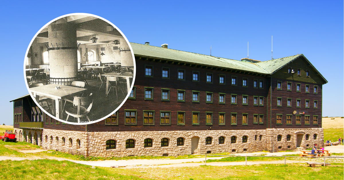 Najstarsze schronisko czeskich Karkonoszy ma 400 lat. Miał tu powstać kompleks na planie swastyki