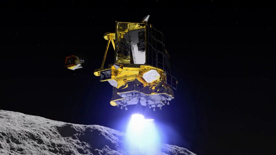 Japoński lądownik SLIM zaskoczył wszystkich. Przetrwał długą, zimną noc na Księżycu i znów działa (fot. JAXA/TOMY Company/Sony Group Corporation/Doshisha)