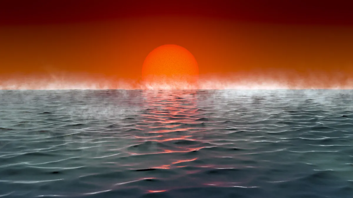 Astronomowie odkryli wodny świat z gotującym się oceanem. Czy może istnieć na nim życie?