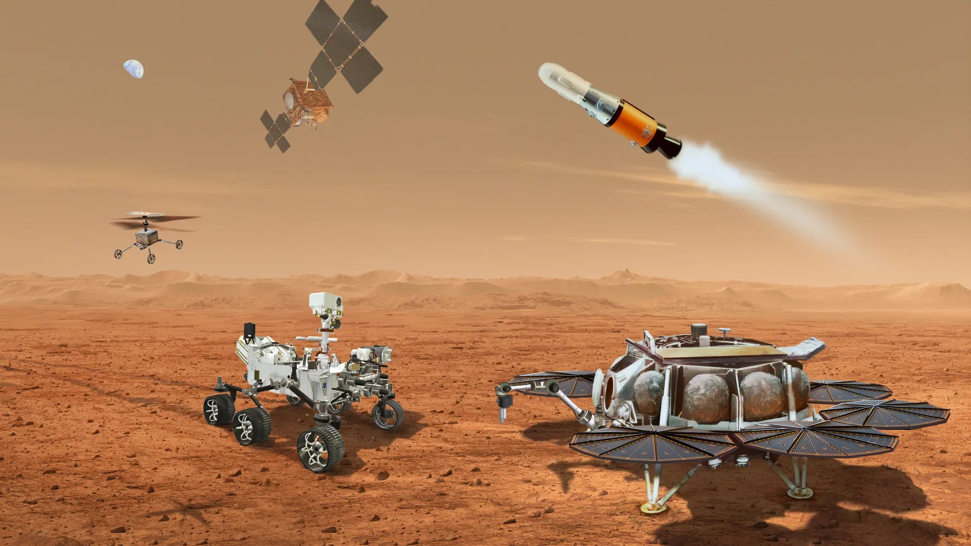 NASA nie stać na misję Mars Sample Return. Agencja prosi o pomoc (ryc. NASA/JPL-Caltech)
