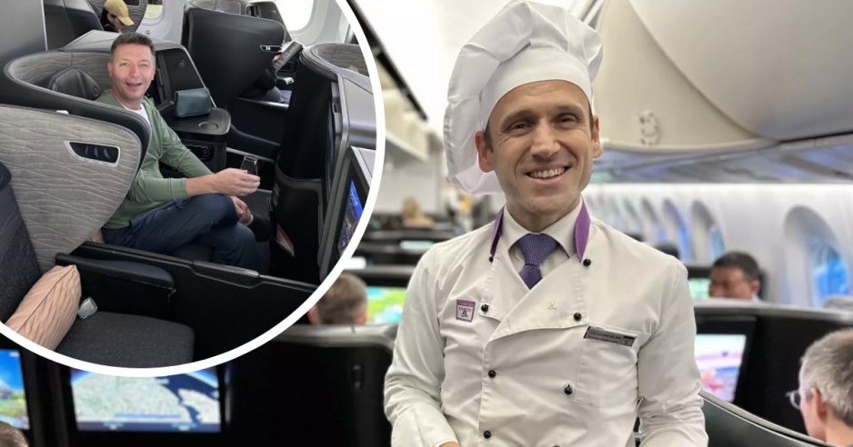 Podniebny szef kuchni, kolacja przy świecach i kebab na porcelanie. Tak podróżowałem z Turkish Airlines (fot. Michał Cessanis)