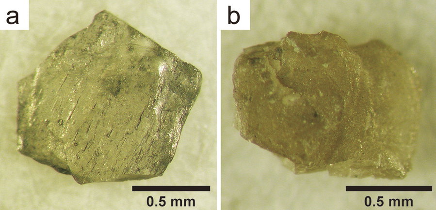 Lonsdaleit to kosmiczny diament. Jest znacznie twardszy od ziemskiego odpowiednika (fot. Hiroaki Ohfuji et al., Wikimedia Commons, CC-BY-4.0)