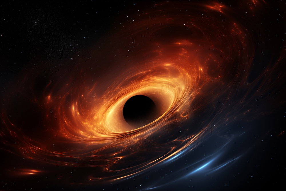 Einstein miał rację. Po raz pierwszy zaobserwowano, że materia wpada do czarnej dziury „jak rzeka do wodospadu”