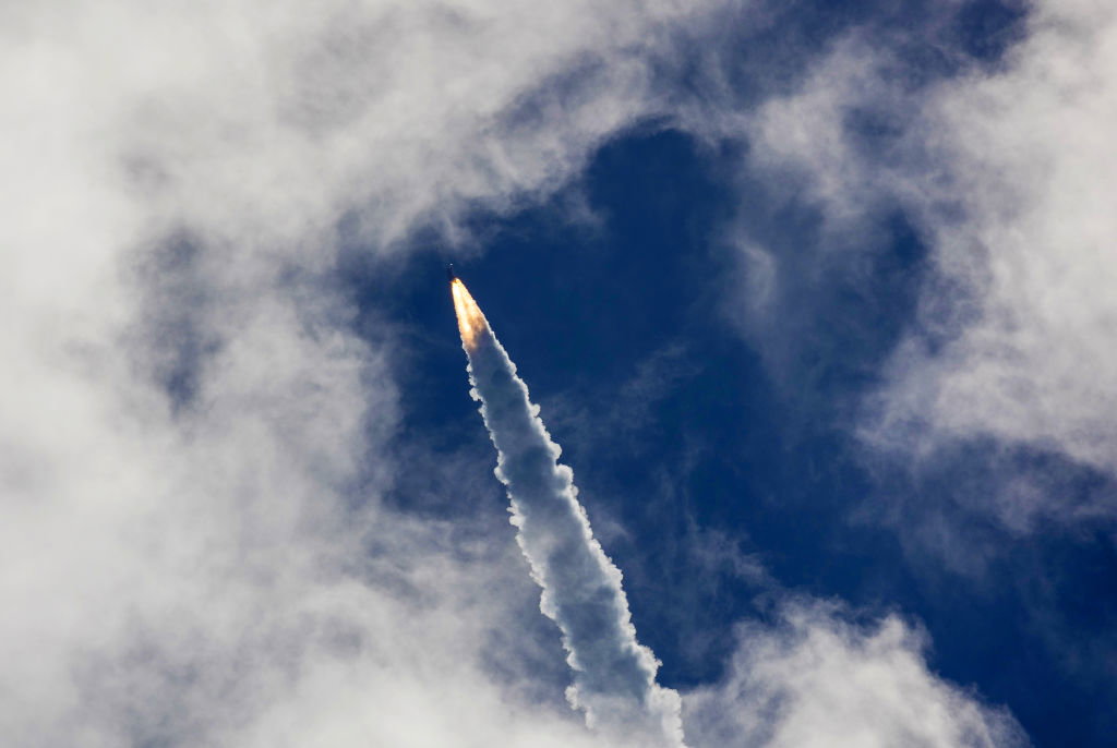 Starliner w końcu przeszedł test załogowy, a Starship po raz czwarty wzbił się w niebo. Jak wypadły próby? (fot. Ricardo Ramirez Buxeda/Orlando Sentinel/Tribune News Service via Getty Images)