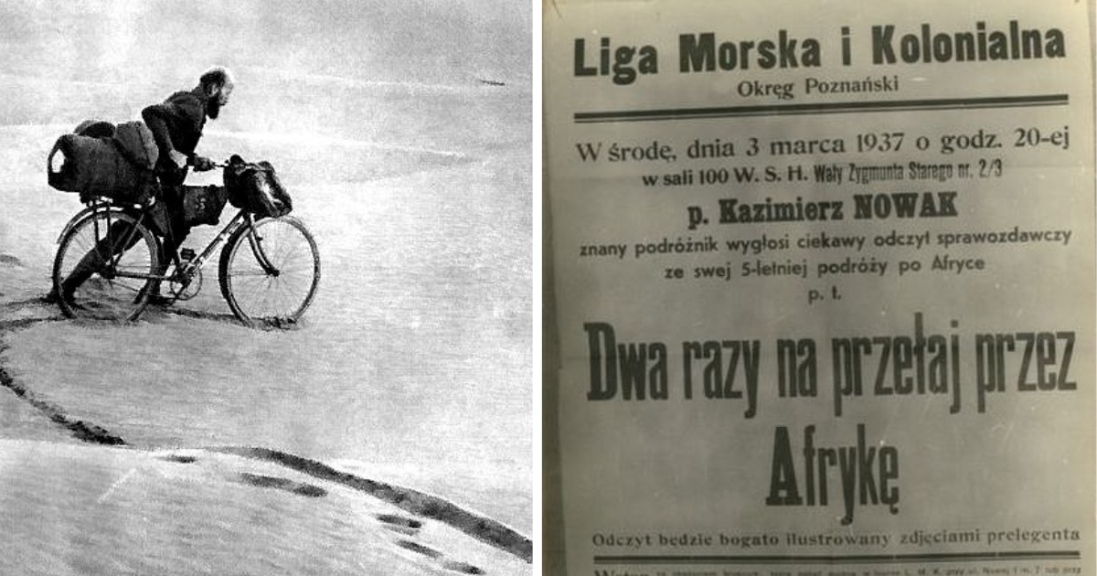 Kazimierz Nowak – podróżnik i zapalony cyklista. Kim był zapomniany pionier polskiego reportażu?