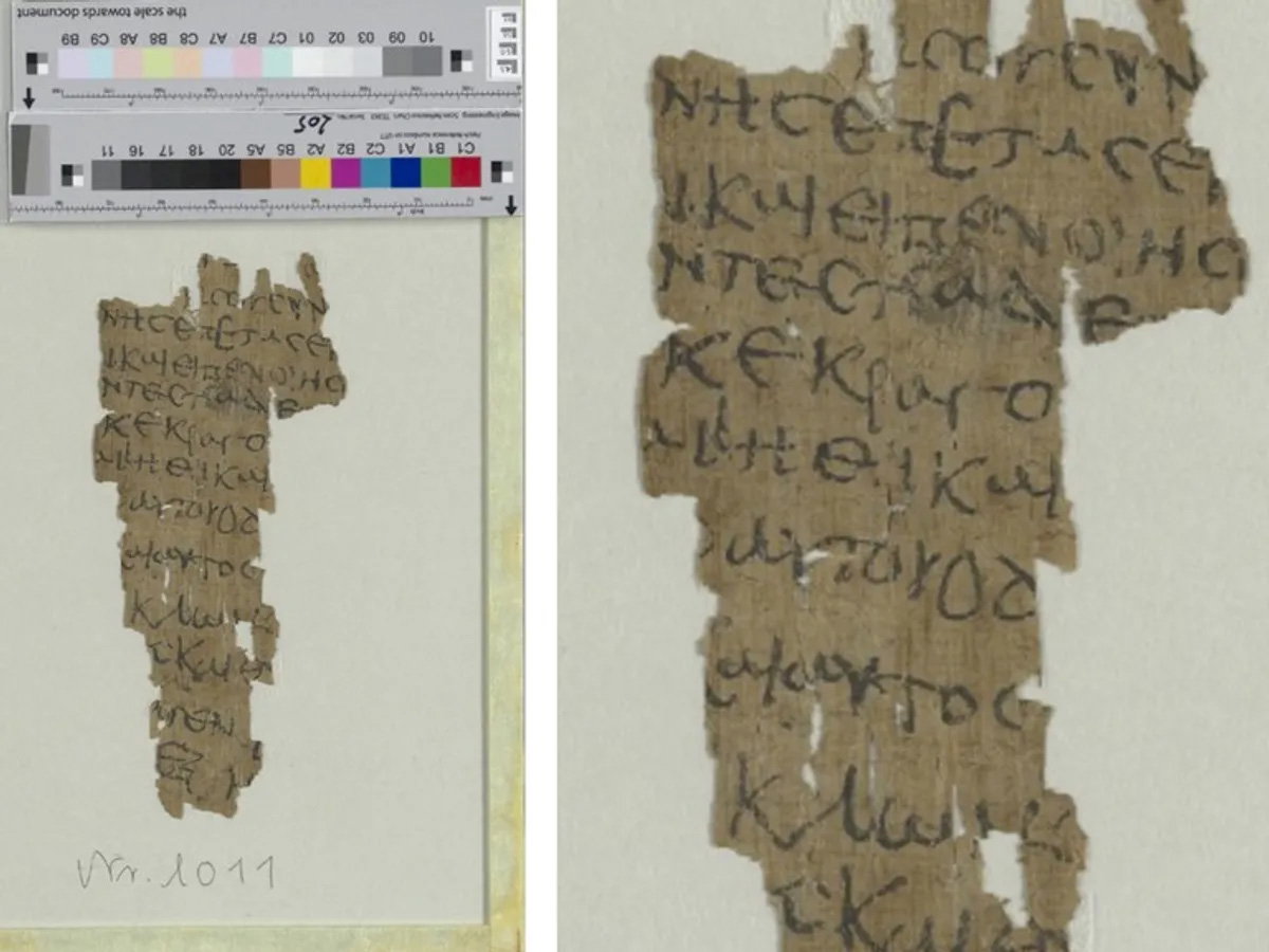 Odkryto najstarszy rękopis jednej z Ewangelii. Wspomina dzieciństwo Jezusa (fot. Staats- und Universitätsbibliothek Hamburg/Public Domain Mark 1.0)