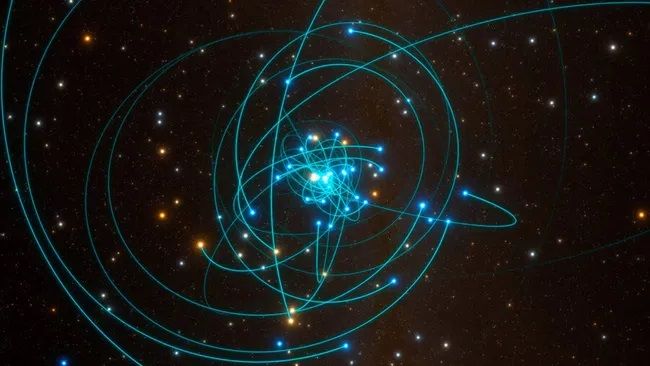 Wokół centrum Drogi Mlecznej dzieje się coś dziwnego. Młode gwiazdy kręcą się tam niczym rój pszczół  (fot. ESO/L. Calçada/spaceengine.org)