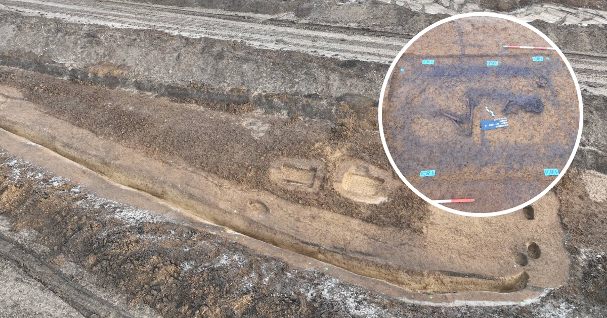 Archeolodzy odkryli w Czechach gigantyczny grobowiec sprzed 5,5 tysiąca lat. Były długi jak dwa boiska
