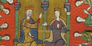 Ryksa śląska jako jedyna Polka została cesarzową Hiszpanii. W jej życiorysie nadal jest wiele tajemnic (ryc. Liber Feudorum Maior, public domain)