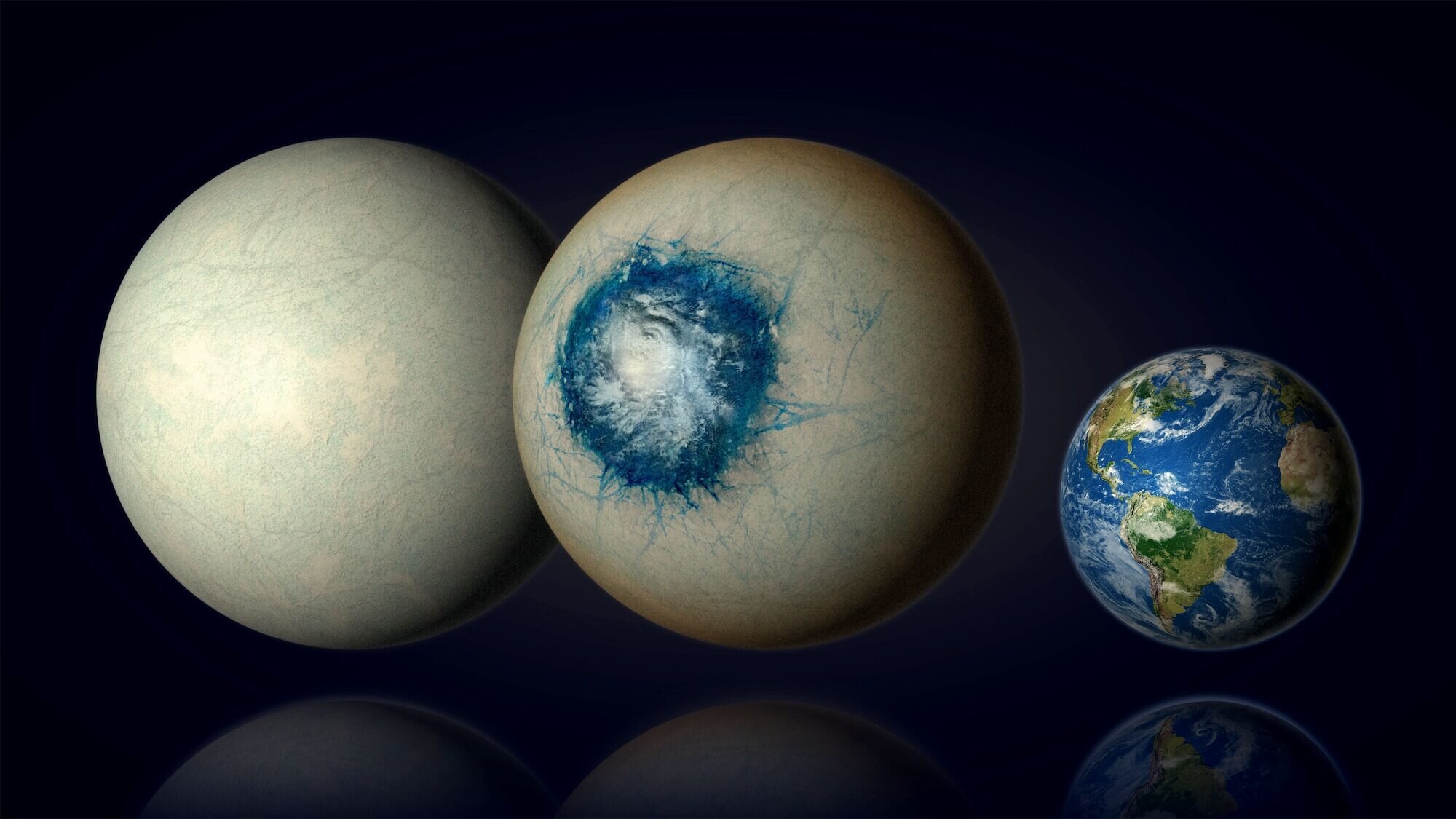 Znaleźliśmy w kosmosie drugi ocean? Na tej planecie może znajdować się wodny akwen o temperaturze 20 st. C