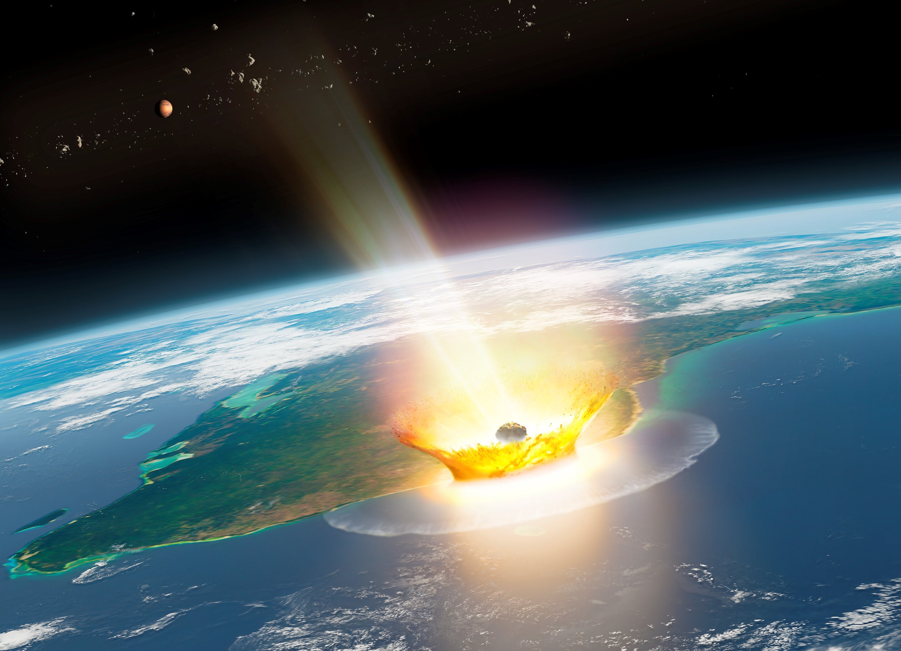 Już wiadomo, skąd 66 mln lat temu przyleciała asteroida, która zabiła dinozaury