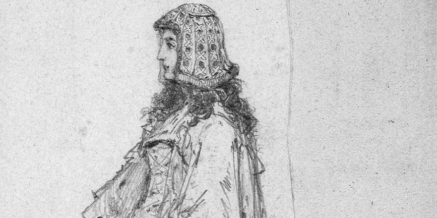 Adelajda Heska opuściła Polskę zhańbiona. Jednak do końca pozostała prawowitą żoną króla Polski (ryc. Jan Matejko, Wikimedia Commons, public domain)
