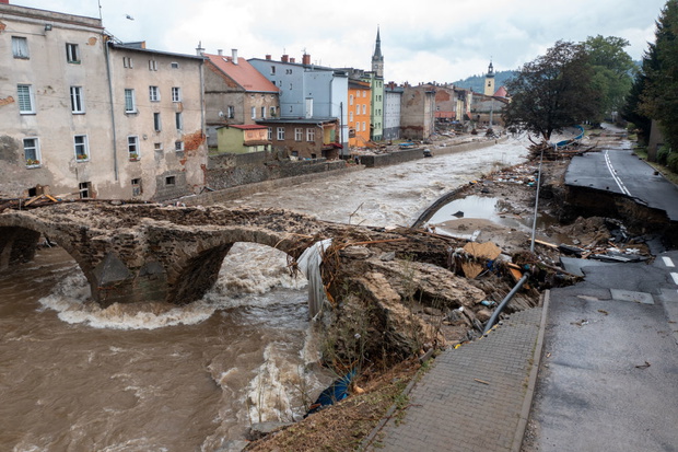 Powódź w Lądku-Zdroju