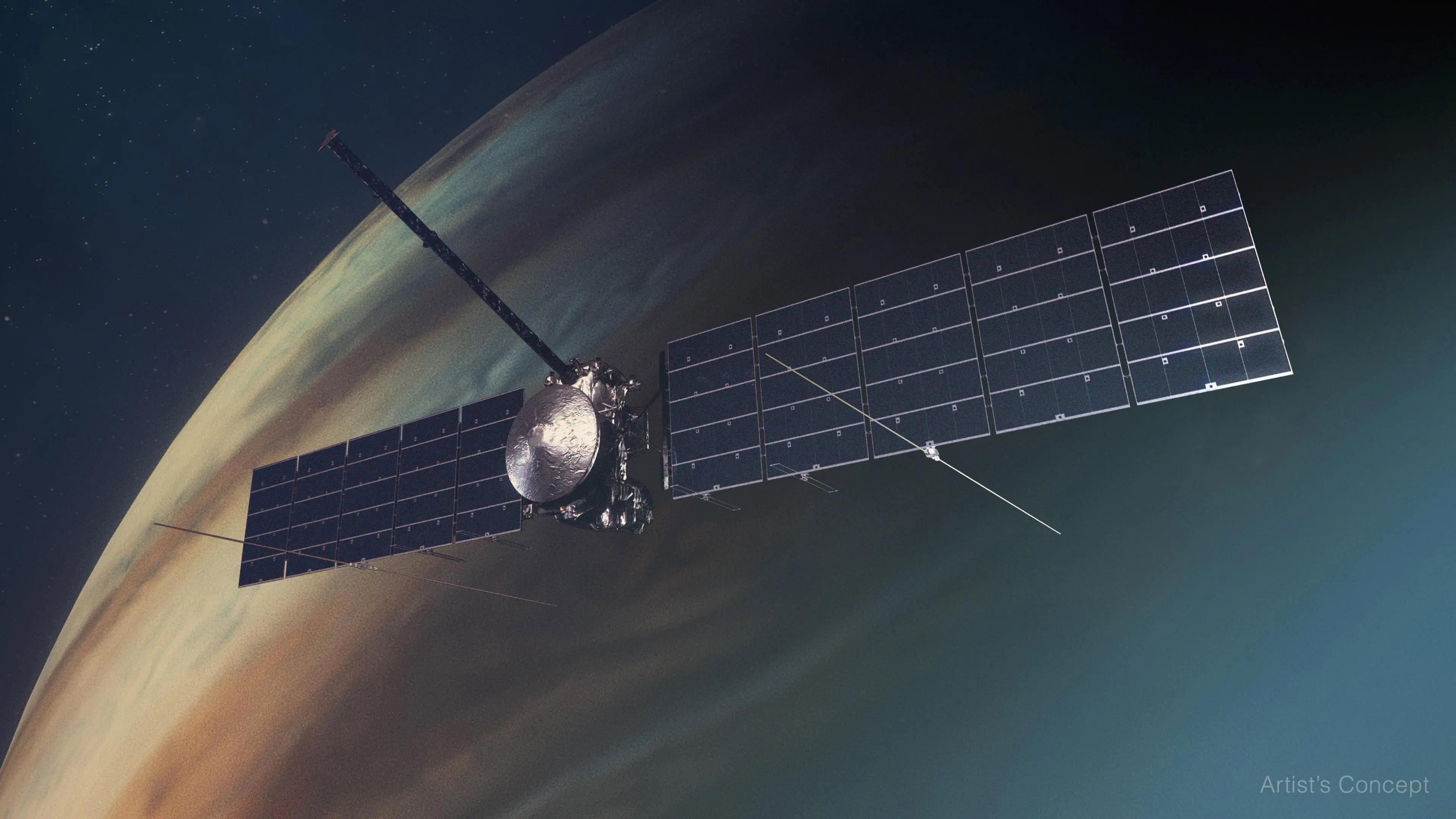 NASA wystrzeliła swoją największą sondę planetarną. Zbada, czy pod lodową pokrywą księżyca Jowisza jest życie