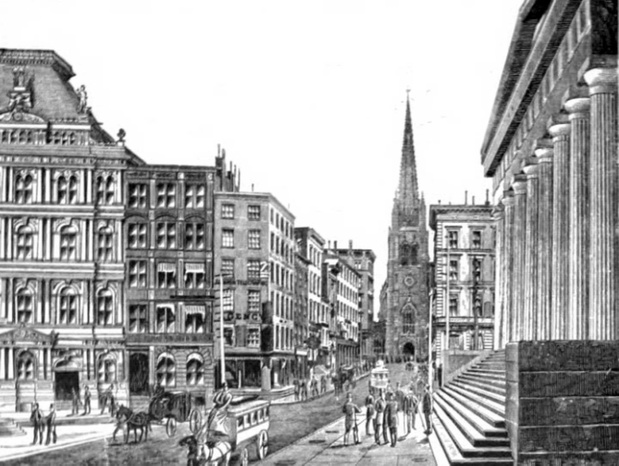 Wall Street w 1800 roku