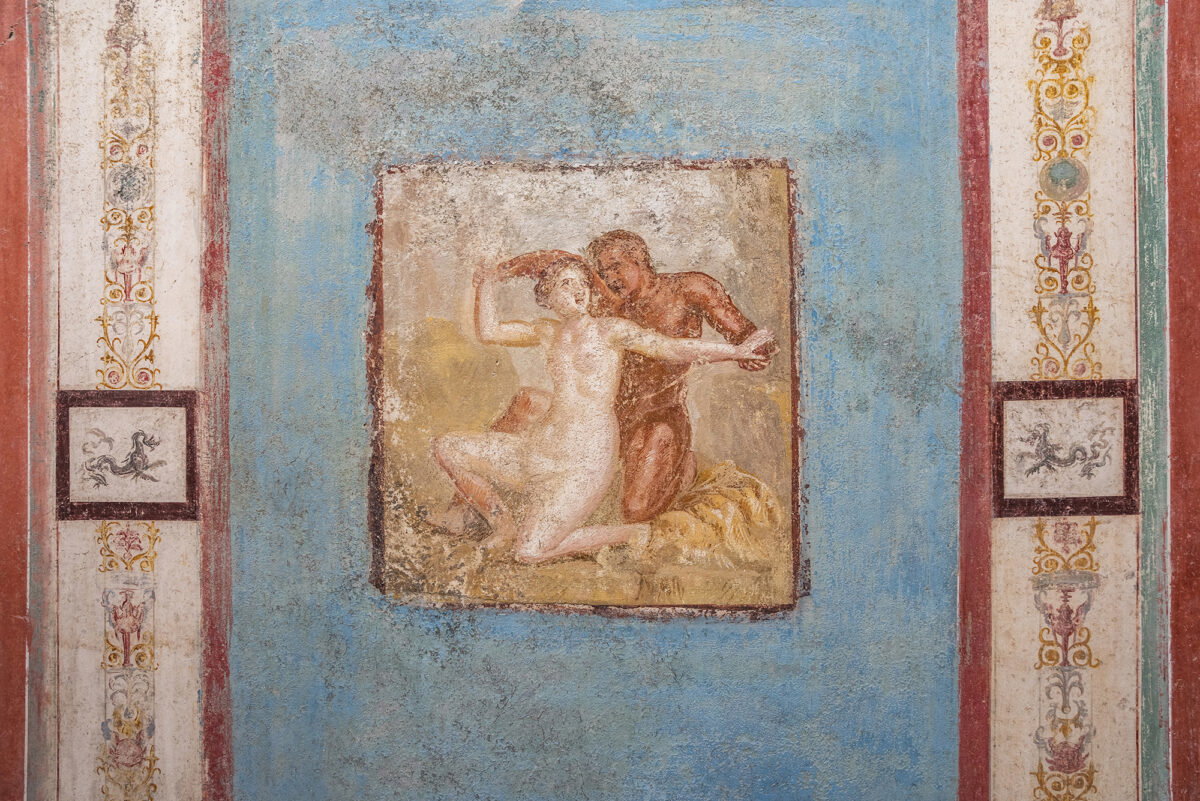 Pompeje, freski