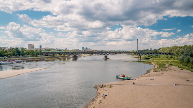 Plaża nad Wisłą