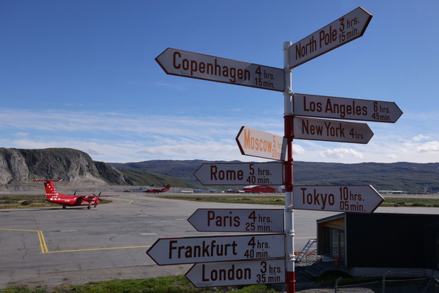 Lotnisko Kangerlussuaq jest obecnie największym portem lotniczym na Grenlandii