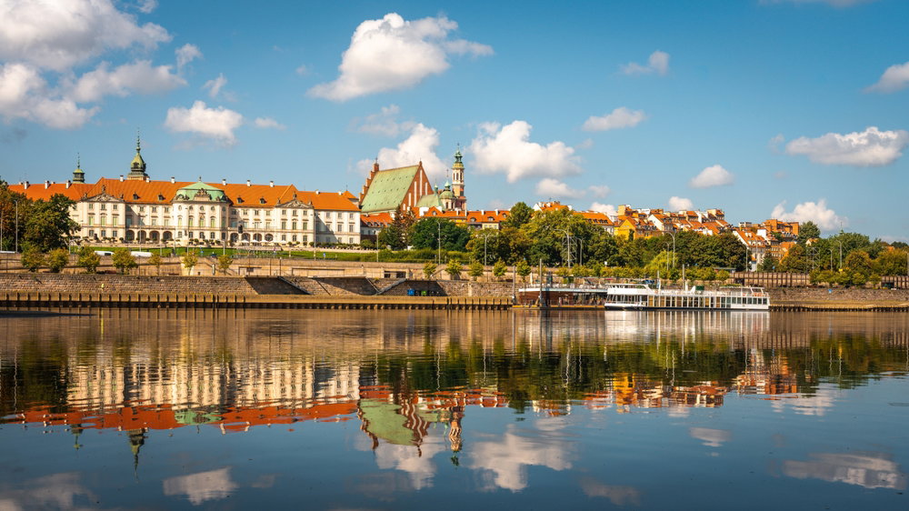 Panorama Warszawy nad Wisłą
