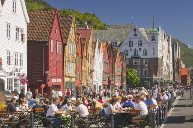 Bryggen to jedna z wizytówek Bergen